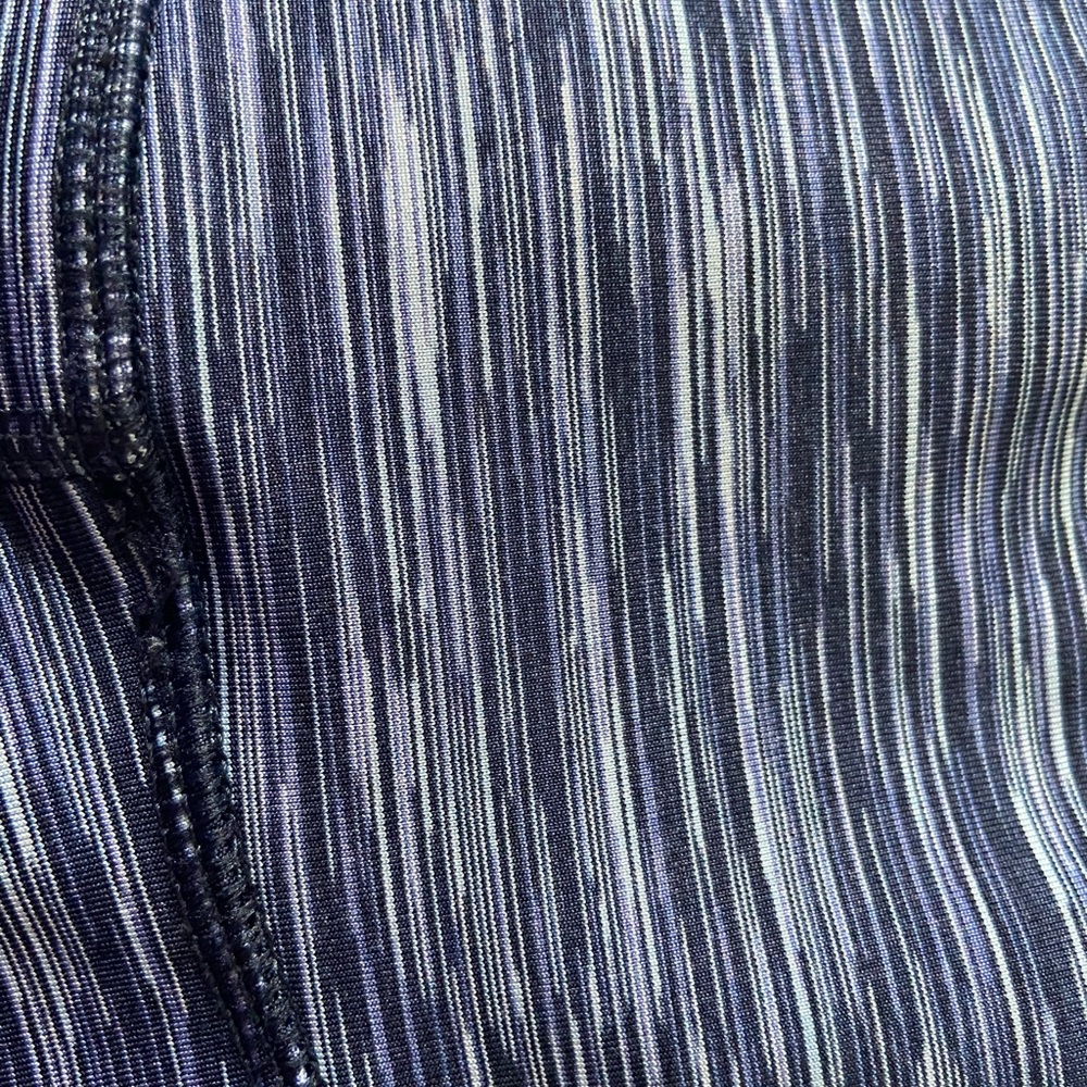 Old Navy Blue Striped Leggings - Picture 2 of 3